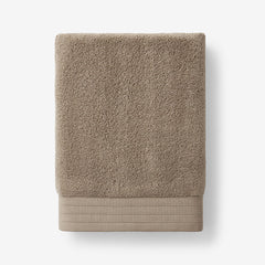 Plush Spa Solid Bath Towel - Mocha