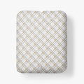 Leander Premium Smooth Wrinkle-Free Sateen Fitted Bed Sheet - Gray Multi, Queen