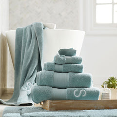 Regal Egyptian Cotton 6-Piece Bath Set - Spa Green