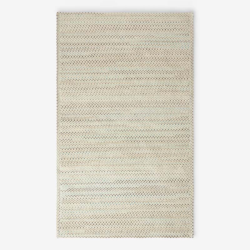 Dramatic Static Reversible Braided Rug - Blue, 5' x 8'