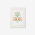 Forest Animals Wall Art - Orange