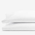 Classic Smooth Rayon Made From Bamboo Sateen Pillowcase Set - White, King
