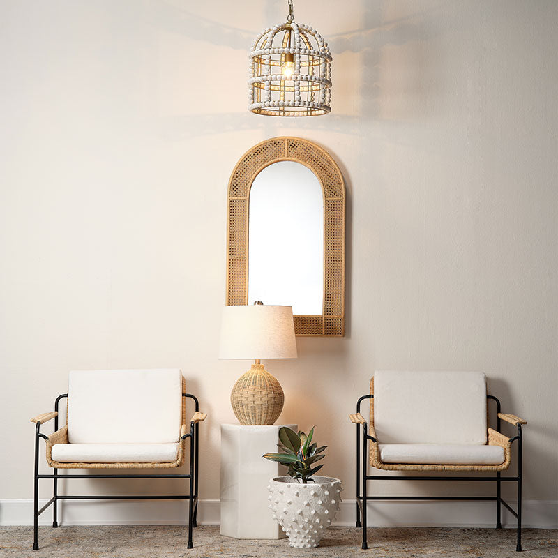 Rattan Table Lamp - Natural