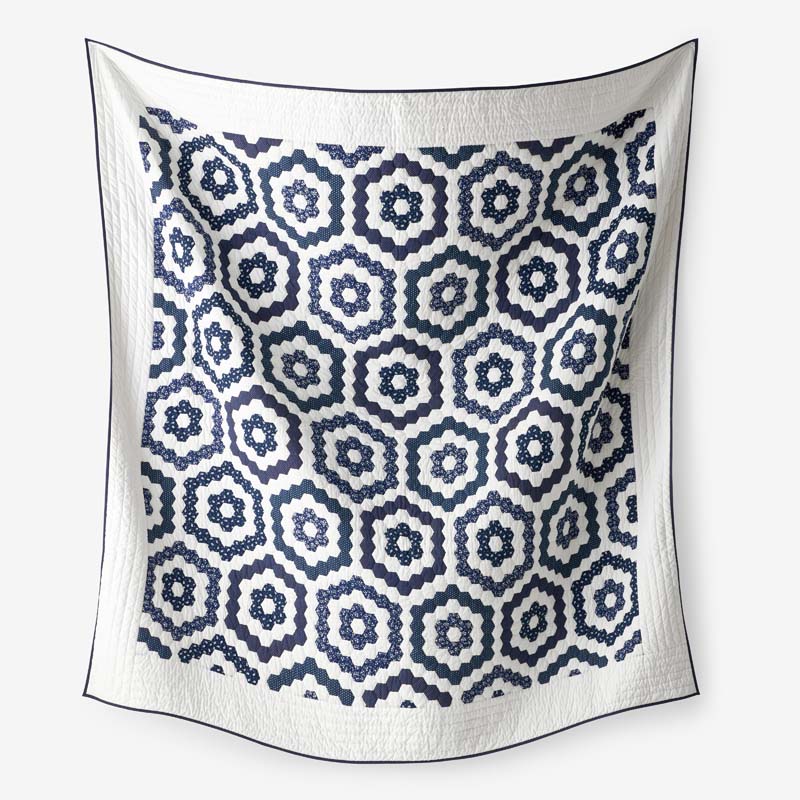 Gwenivere Quilt - Ivory, Full/Queen