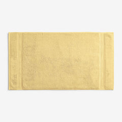 Turkish Cotton Bath Mat - Pale Yellow, 20 in. x 36 in.