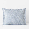 Paisley Grace Floral Premium Smooth Wrinkle-Free Sateen Sham - Blue, Standard