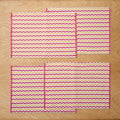 Arienna Wave Placemats, Set of 4 - Pink Multi