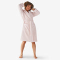 Women's Short Robe - Blush, XS
