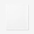 Premium Ultra-Cozy Cotton Velvet Flannel Flat Bed Sheet - White, Full
