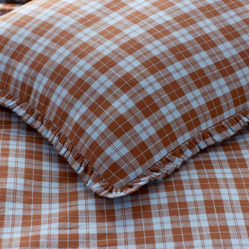 Classic Plaids Yarn-Dyed Cotton Sham - Harbor Plaid, Standard