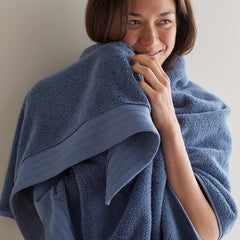 Plush Spa Solid Bath Sheet - Indigo