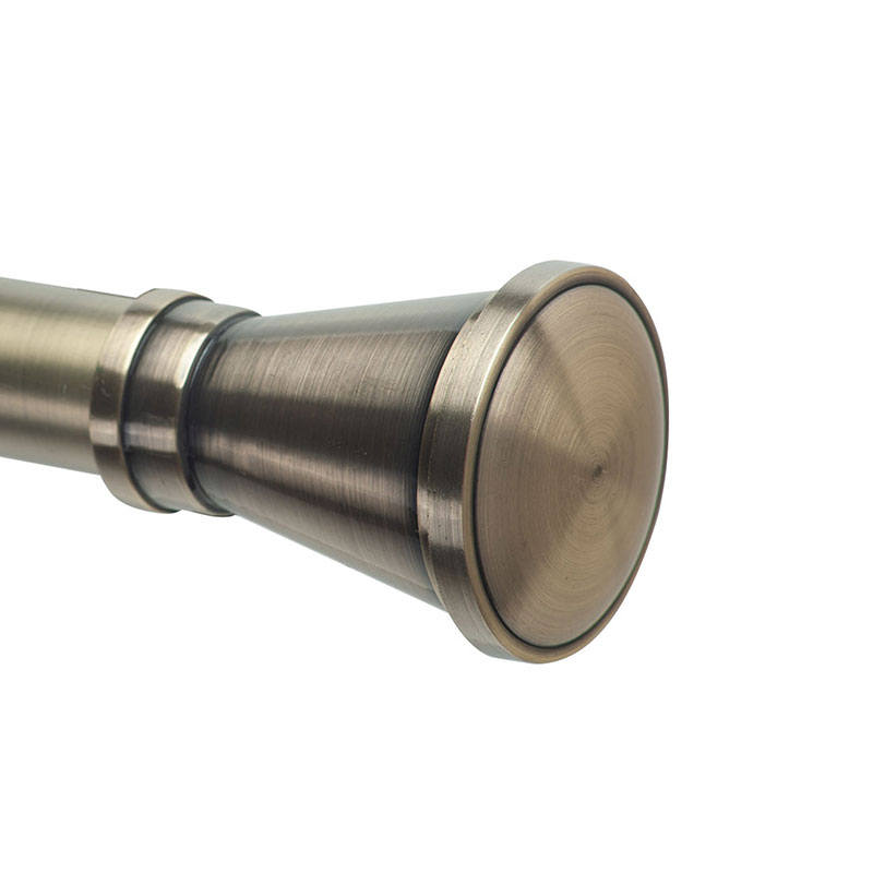 Taper Finial and 1" diameter Rod Set - Antique Gold, 120"