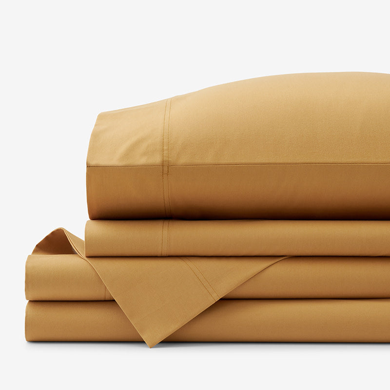 Brushed Cotton Sheet Set - Nutmeg, Full