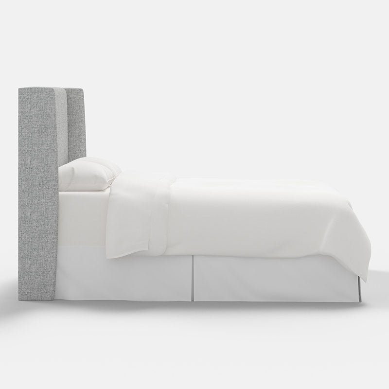 Gramercy Textured Linen Headboard - Pumice, Full