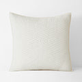 Voile Sham - Ivory, Euro