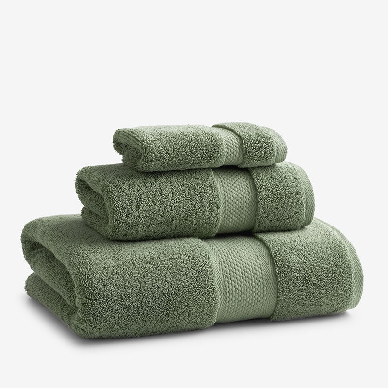 Sterling Supima® Cotton Bath Towel - Loden Green
