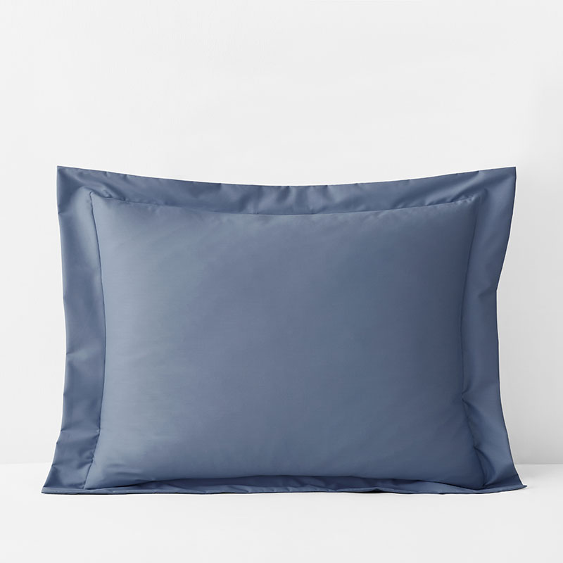 Classic Smooth Wrinkle-Free Sateen Sham - Infinity Blue, King