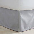 Classic Smooth Wrinkle-Free Sateen Bed Skirt - Gray Mist, Full