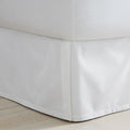 Classic Smooth Wrinkle-Free Sateen Bed Skirt - White, King