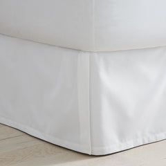 Classic Smooth Wrinkle-Free Sateen Bed Skirt - White, Full