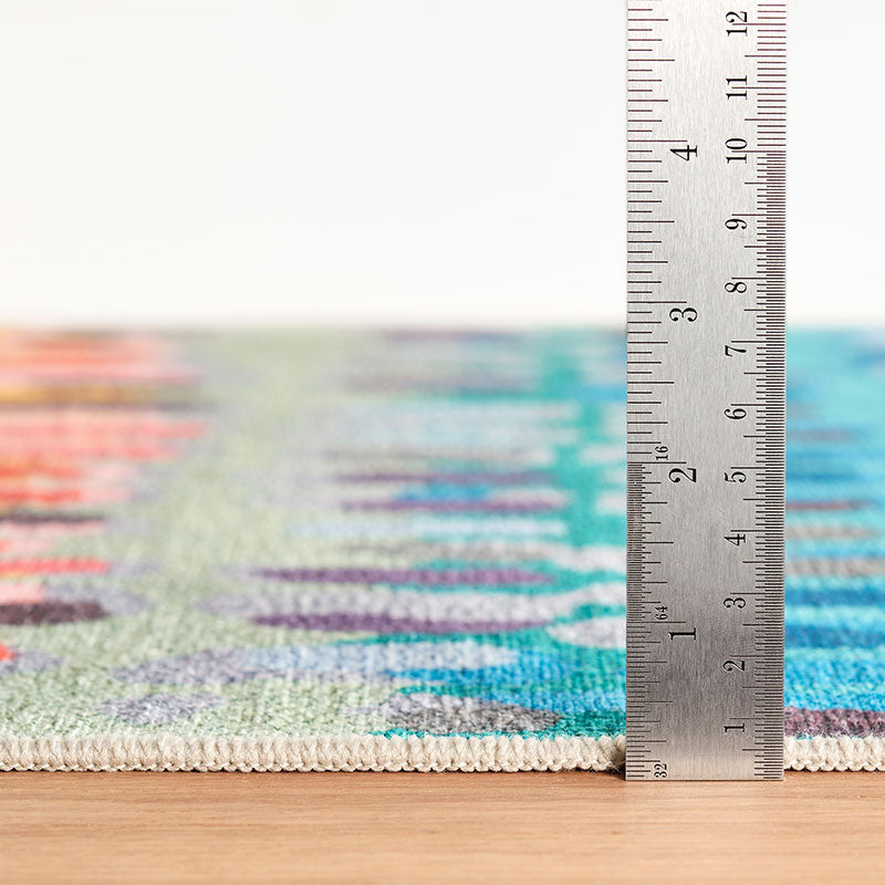 Paint Chip Washable Rug - Multi, 3' x 5'