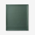 Premium Smooth Supima® Cotton Wrinkle-Free Sateen Flat Bed Sheet - Olive Green, Twin/Twin XL