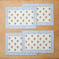 Garden Floral Cotton Placemats, Set of 4 - Natures Bouquet
