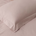 Solid Garment Washed Cotton Percale Pillowcase Set - Rose, King