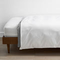 Organic Cotton Sateen Comforter Protector - Full/Queen