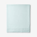 Classic Cool Cotton Percale Flat Bed Sheet - Pale Blue, Twin