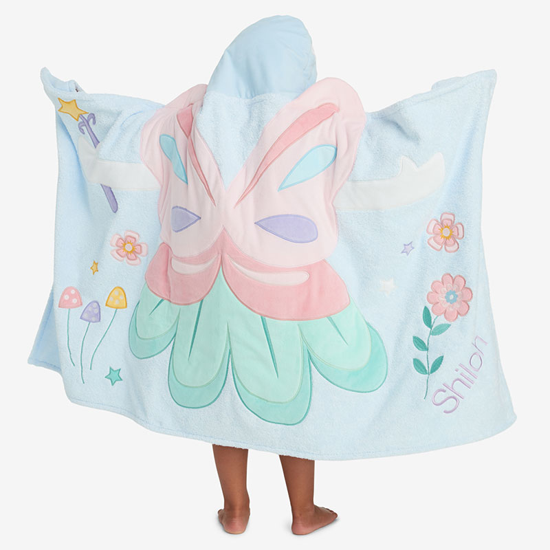 Hooded Towel - Garden Fairy