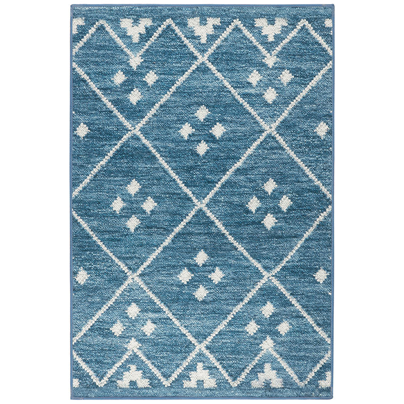 Kota Washable Rug - Indigo, 2' 6" x 8' Runner