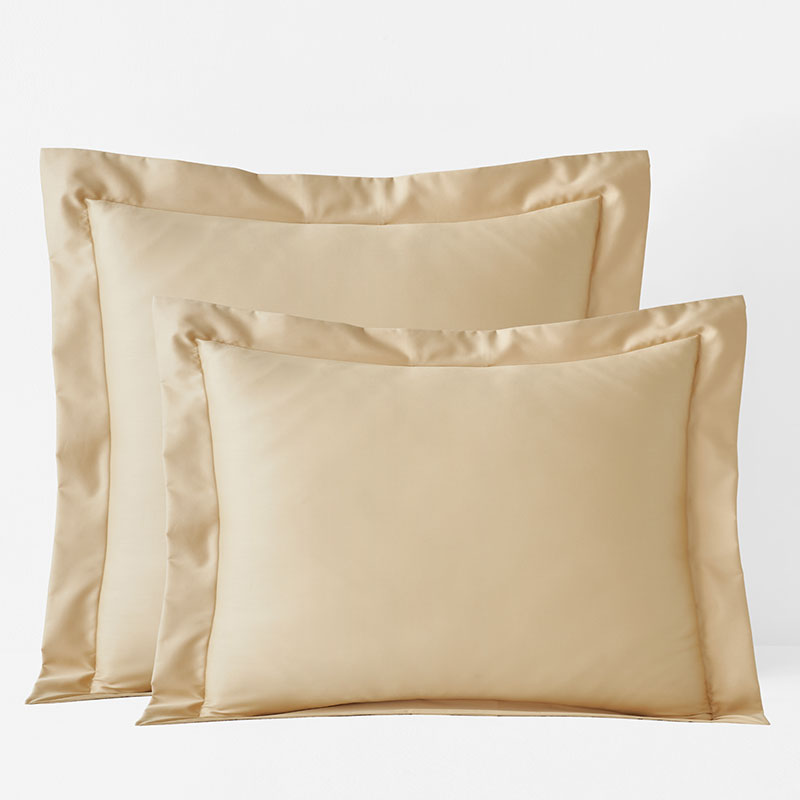 Premium Smooth Supima® Cotton Wrinkle-Free Sateen Sham - Yellow, Standard
