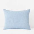 Yarn-Dyed Pencil Stripe Quilted Sham - Blue, Standard
