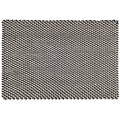Two-Tone Handwoven Rope Doormat - Black/Ivory, 2' x 3'