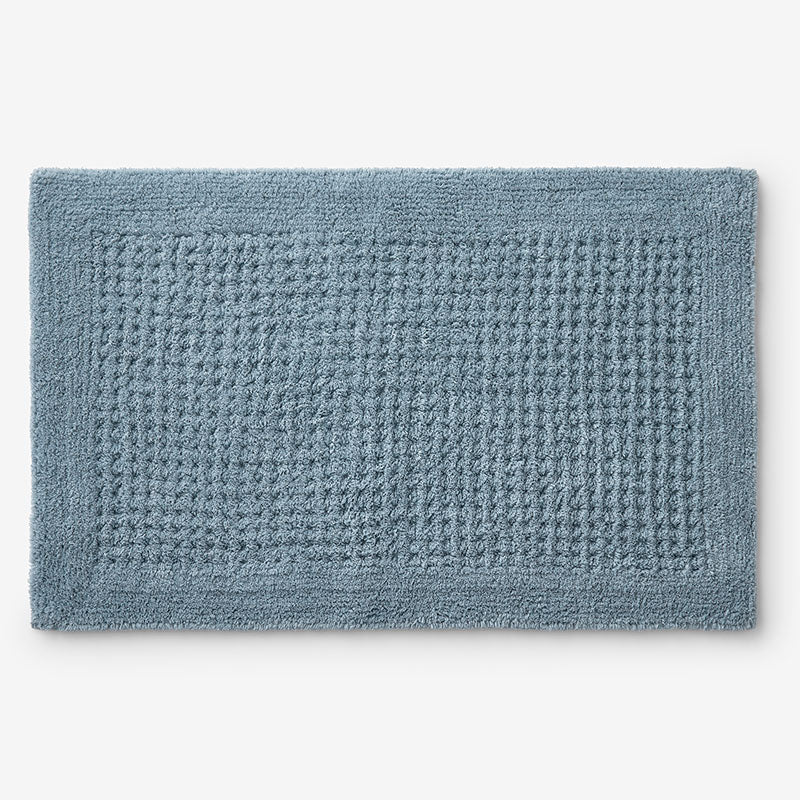 Mirage Bath Rug - Smoky Blue, 17 in. x 24 in.