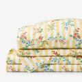 Amelia Classic Cool Cotton Percale Bed Sheet Set - Buttercup, Full