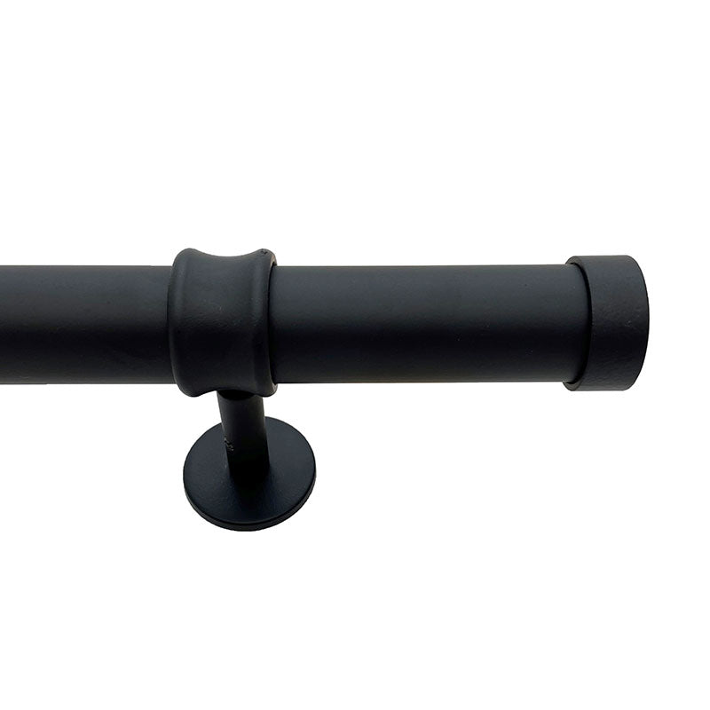 Endcap Finial and 1.5" diameter Rod Set - Fossil, 96"