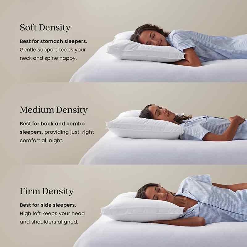 Best Down Gusseted Premium Pillow - Gusseted, Medium, King