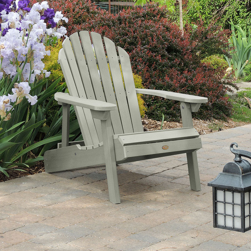 Folding and Reclining Adirondack Chair - Eucalyptus