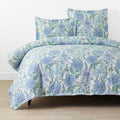Garden Bliss Classic Smooth Sateen Duvet Cover - Blue Multi, Twin/Twin XL