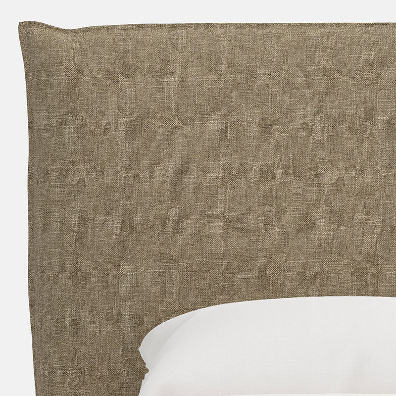 Sutton Textured Linen Headboard - Linen, Full