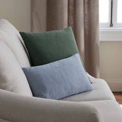 Texture Decorative Square Pillow Cover - Dusty Blue,  24 in. x 24 in.