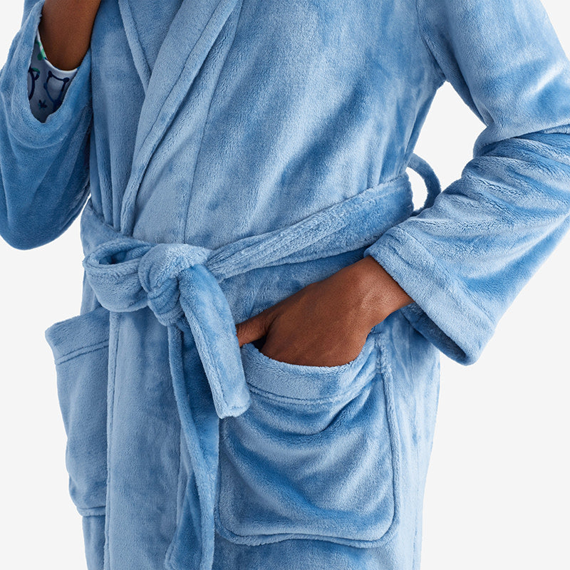 Womens Robes - Deep Teal, M