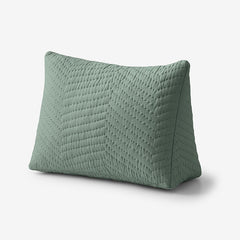 Voile Reading Wedge Pillow Cover - Jade, Medium